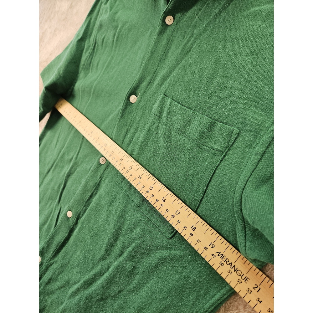 Zara Button-down Shirt Bright Green Colorful Men's Size M - Picture 6 of 10